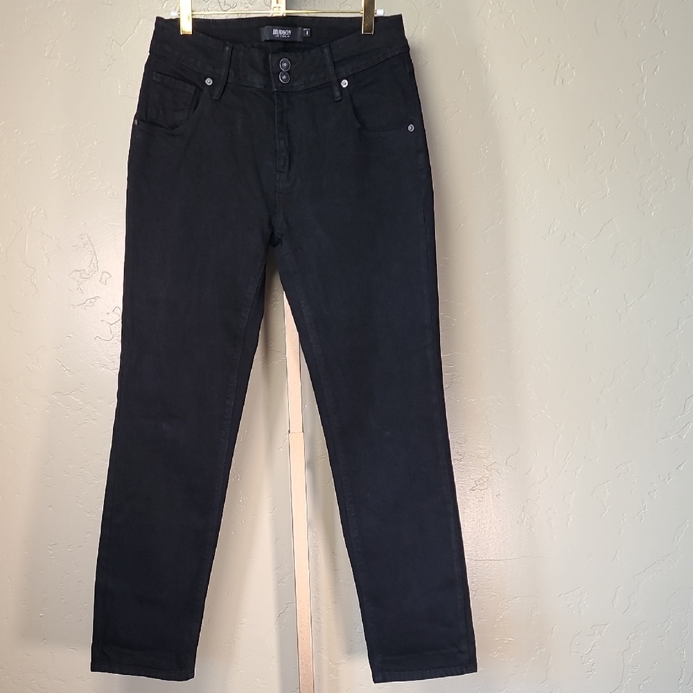 Hudson Jeans Women's‎ Dark Black Jeans